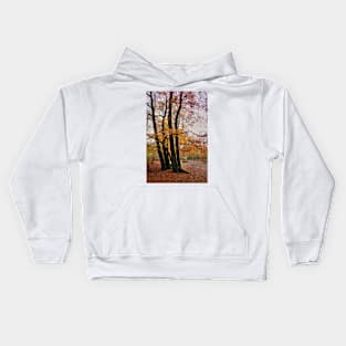 Autumn Trees Kids Hoodie